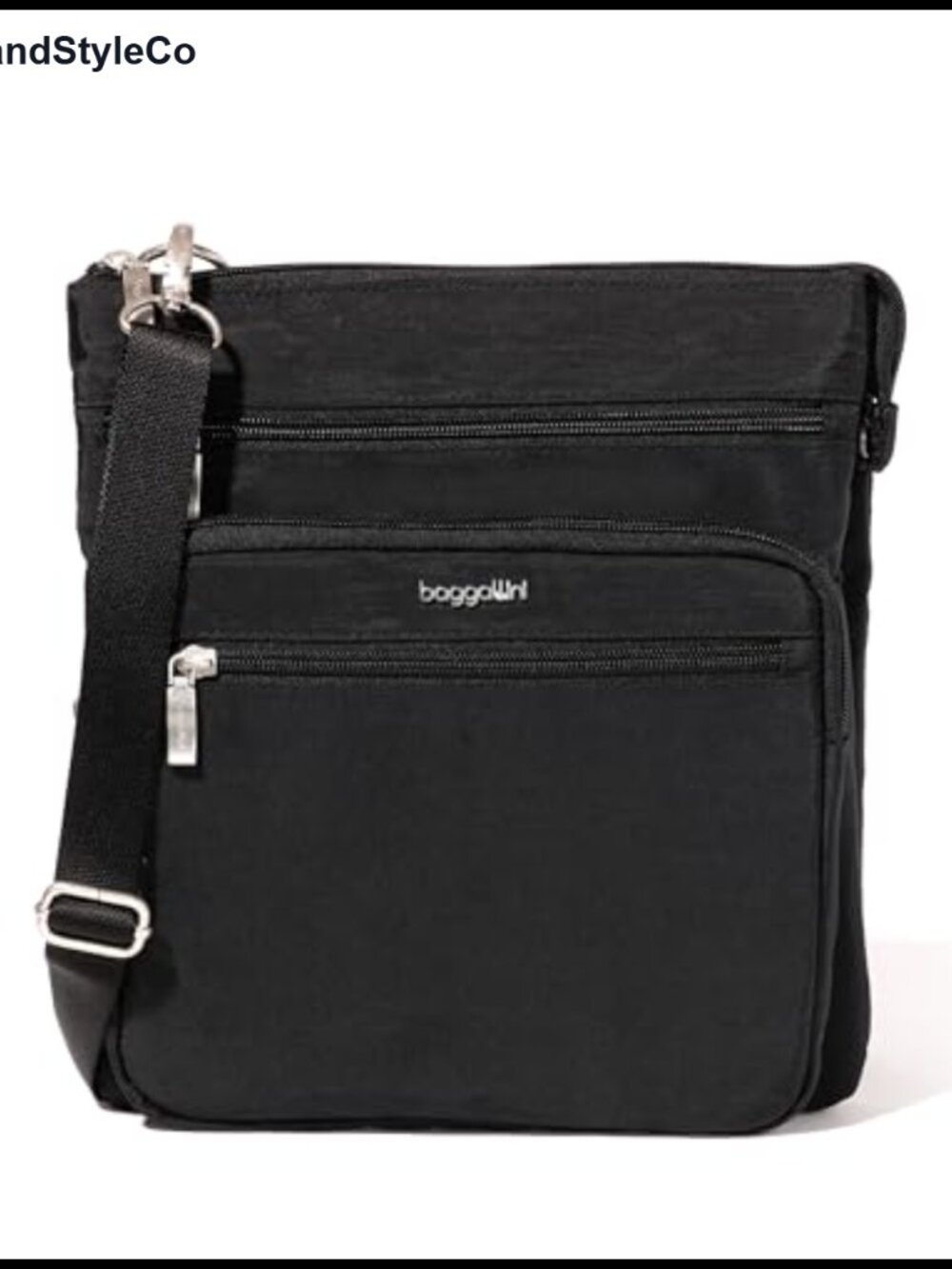 Baggallini Out and About Crossbody Bag Nylon RFID Travel Lightweight